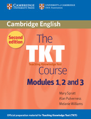 The TKT course modules 123